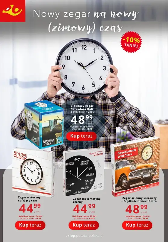 Poczta Polska - gazetka promocyjna Gazetka od poniedziałku 20.10 do niedzieli 02.11 - strona 9