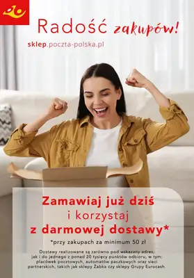 Poczta Polska - gazetka promocyjna Gazetka od poniedziałku 20.10 do niedzieli 02.11 - strona 10 Poczta Polska - gazetka promocyjna Gazetka od poniedziałku 20.10 do niedzieli 02.11 - strona 10