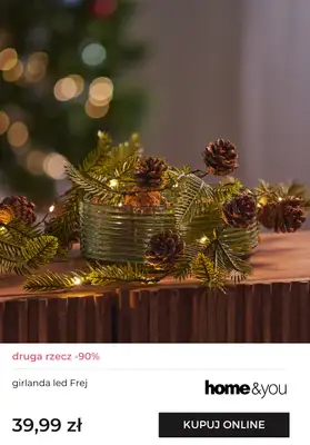 home&you - gazetka promocyjna Druga rzecz -90% od piątku 17.10 do wtorku 21.10 - strona 5