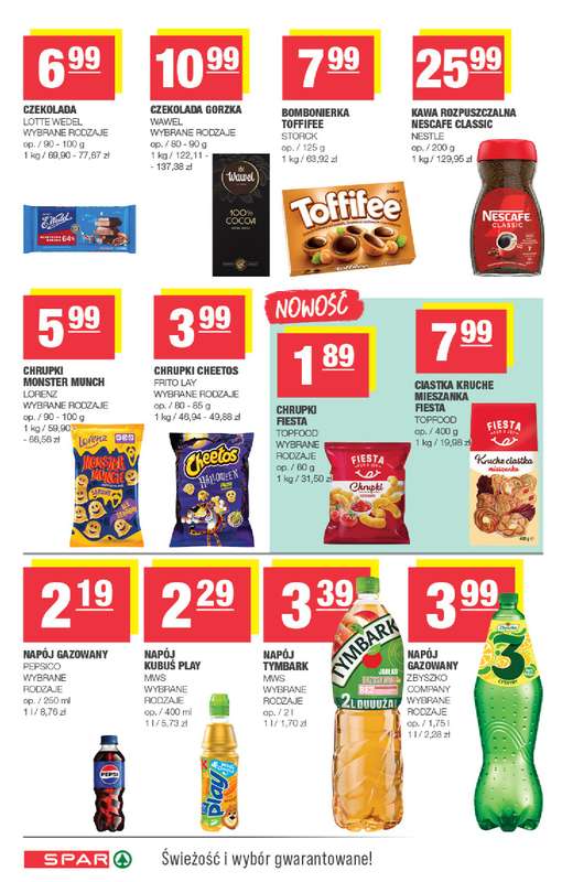 SPAR - gazetka promocyjna Gazetka Spar od środy 22.10 do niedzieli 02.11 - strona 6