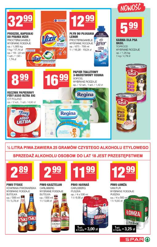 SPAR - gazetka promocyjna Gazetka Spar od środy 22.10 do niedzieli 02.11 - strona 7