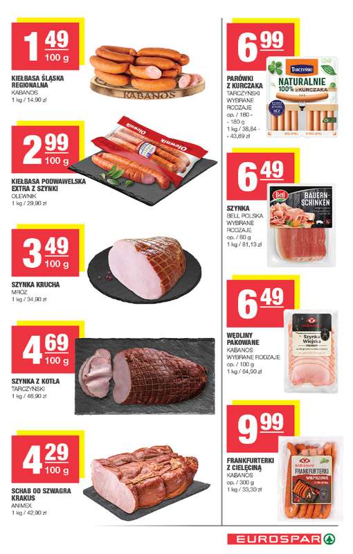 SPAR - gazetka promocyjna Gazetka Eurospar od środy 22.10 do niedzieli 02.11 - strona 7