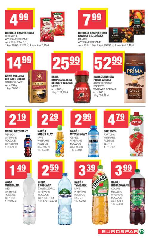 SPAR - gazetka promocyjna Gazetka Eurospar od środy 22.10 do niedzieli 02.11 - strona 13