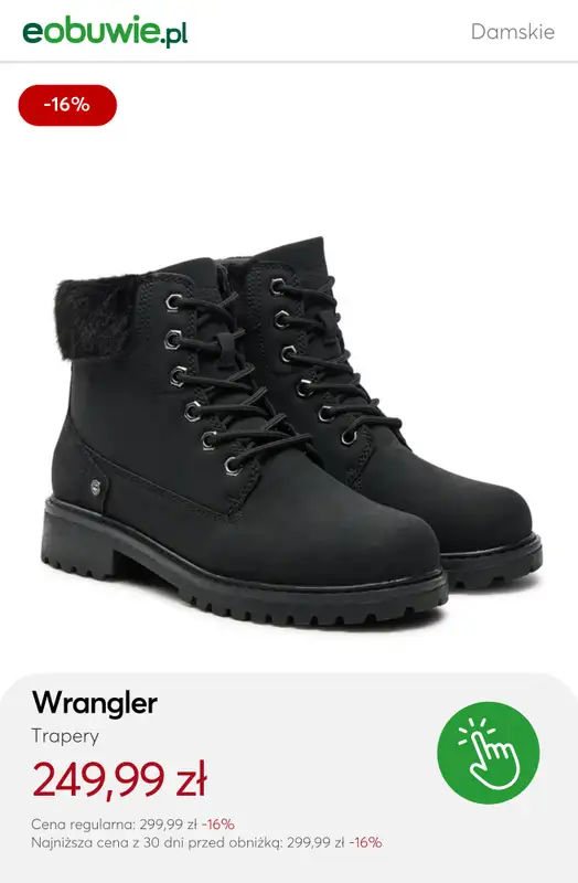 eobuwie.pl - gazetka promocyjna Trapery damskie – idealne na sezon jesień-zima od piątku 17.10  - strona 10