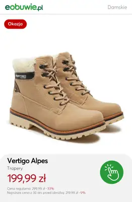 eobuwie.pl - gazetka promocyjna Trapery damskie – idealne na sezon jesień-zima od piątku 17.10  - strona 5