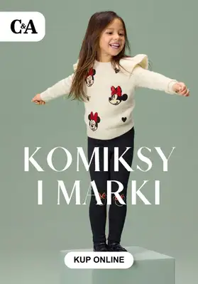 C&A - gazetka promocyjna Odzież dziecięca z komiksów i bajek od soboty 18.10 