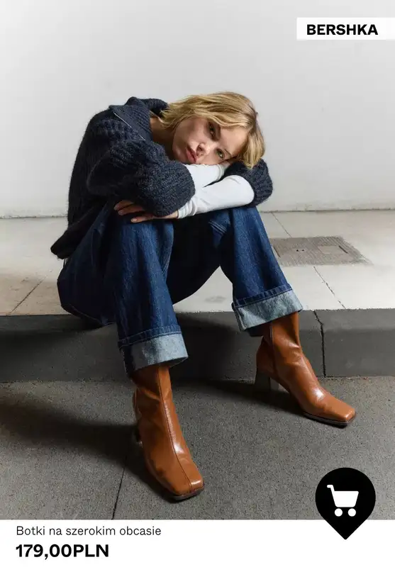 Bershka - gazetka promocyjna Buty damskie od soboty 18.10  - strona 6
