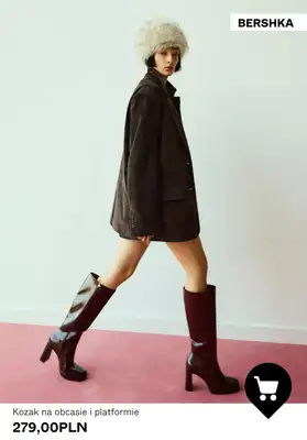 Bershka - gazetka promocyjna Buty damskie od soboty 18.10  - strona 2