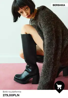 Bershka - gazetka promocyjna Buty damskie od soboty 18.10  - strona 4
