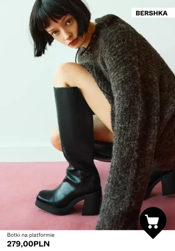 Bershka - gazetka promocyjna Buty damskie od soboty 18.10  - strona 4