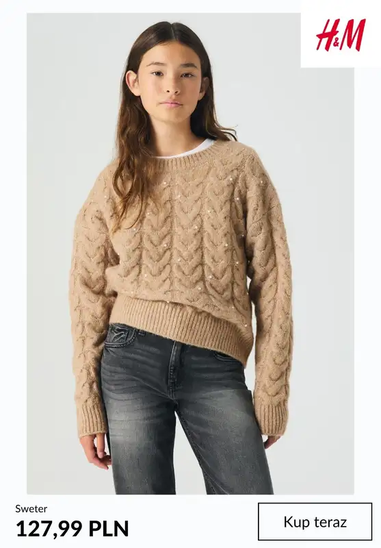 H&M - gazetka promocyjna Swetry dziecięce od piątku 17.10 do piątku 24.10 - strona 7