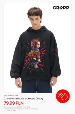 Cropp - gazetka promocyjna Kolekcja HALLOWEEN dla niego od piątku 17.10  - strona 3