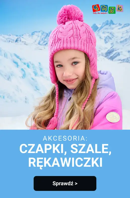 Smyk - gazetka promocyjna Zimowe akcesoria dla dzieci!  