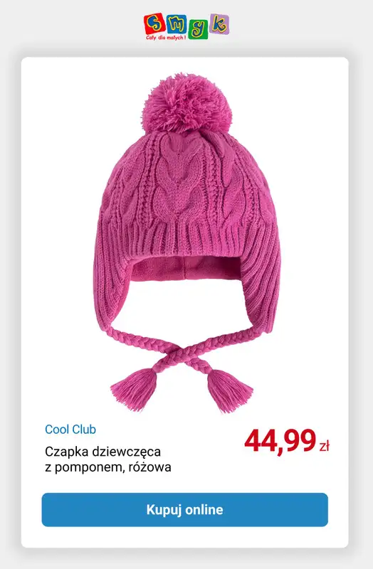 Smyk - gazetka promocyjna Zimowe akcesoria dla dzieci! od piątku 17.10 do czwartku 23.10 - strona 24