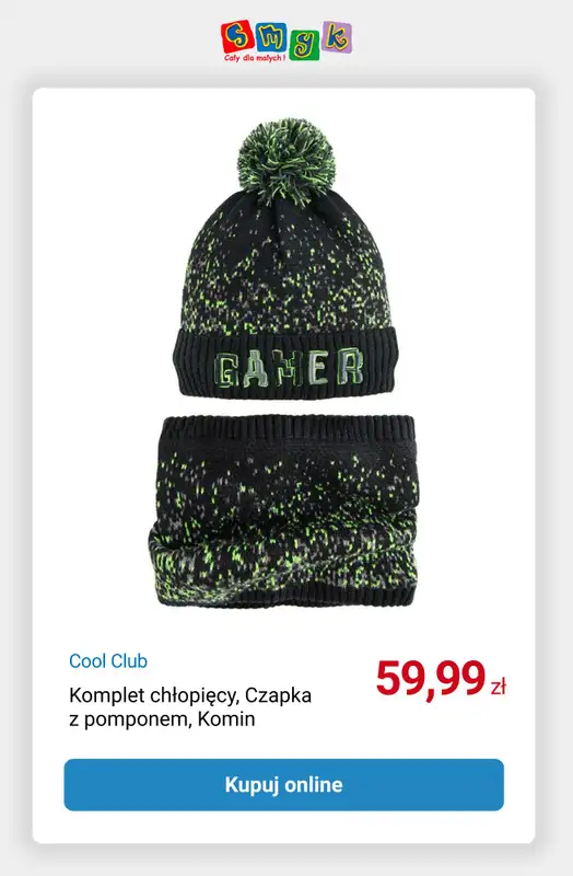 Smyk - gazetka promocyjna Zimowe akcesoria dla dzieci!   - strona 3