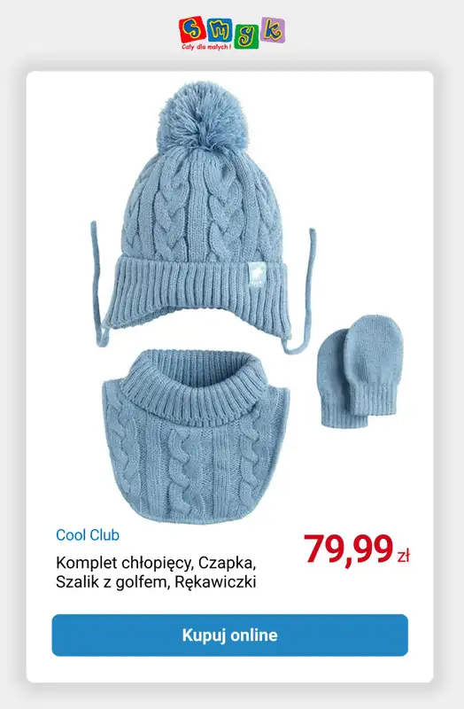 Smyk - gazetka promocyjna Zimowe akcesoria dla dzieci! od piątku 17.10 do czwartku 23.10 - strona 18