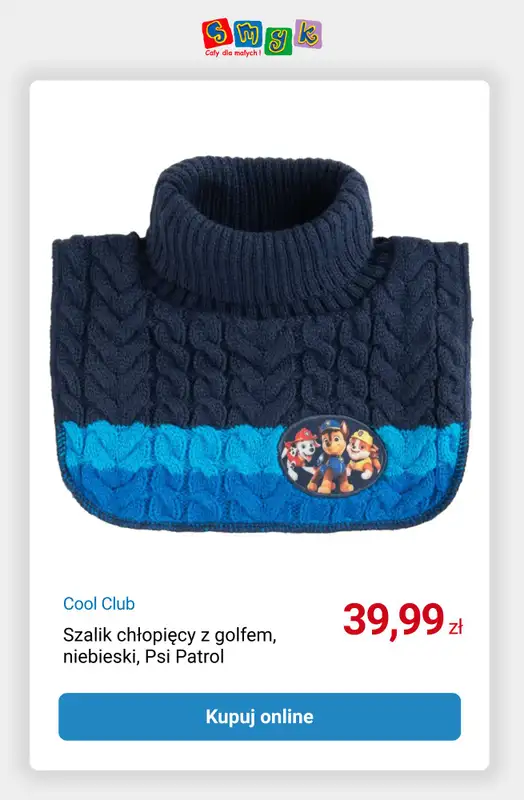 Smyk - gazetka promocyjna Zimowe akcesoria dla dzieci! od piątku 17.10 do czwartku 23.10 - strona 21