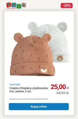 Smyk - gazetka promocyjna Zimowe akcesoria dla dzieci! od piątku 17.10 do czwartku 23.10 - strona 9