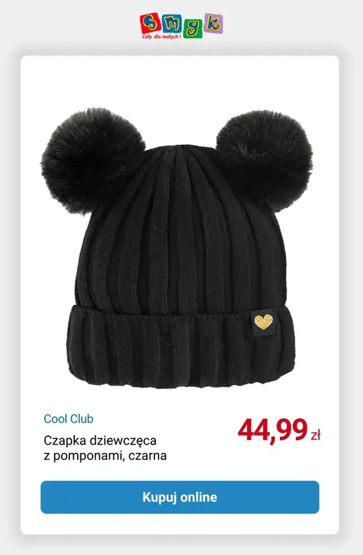 Smyk - gazetka promocyjna Zimowe akcesoria dla dzieci! od piątku 17.10 do czwartku 23.10 - strona 10