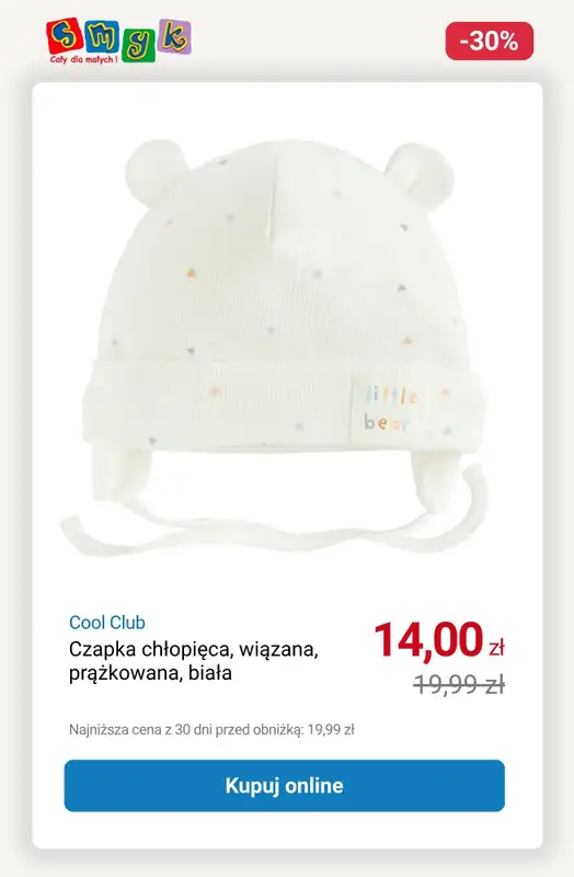 Smyk - gazetka promocyjna Zimowe akcesoria dla dzieci! od piątku 17.10 do czwartku 23.10 - strona 13