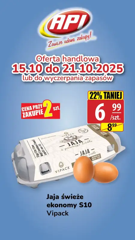 API Market - gazetka promocyjna Plakaty promocyjne  