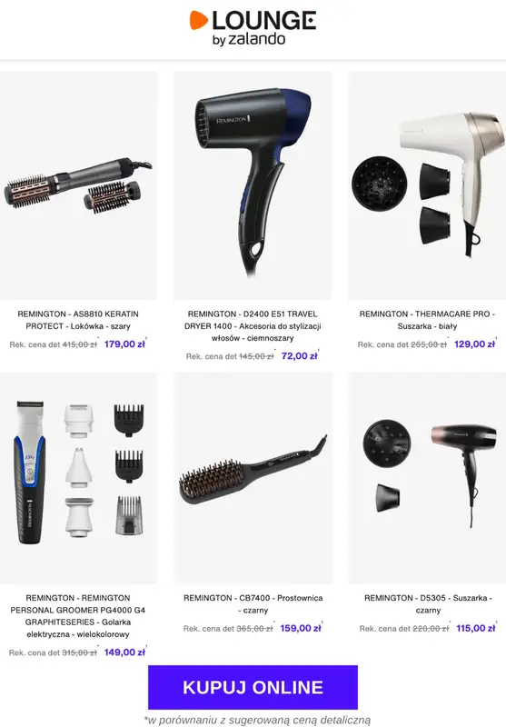 Lounge by Zalando - gazetka promocyjna Do -61% Remington   - strona 3