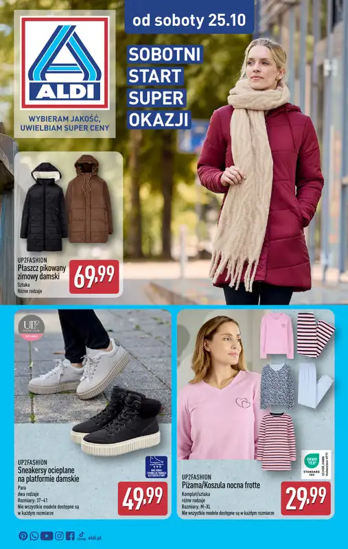 Aldi - gazetka promocyjna Sobotni start super okazji!  