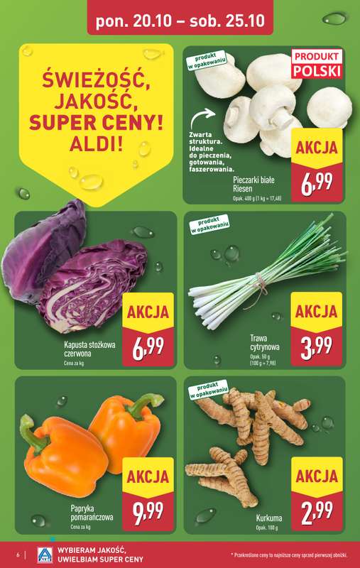 Aldi - gazetka promocyjna Pełny katalog! od poniedziałku 20.10 do soboty 25.10 - strona 6
