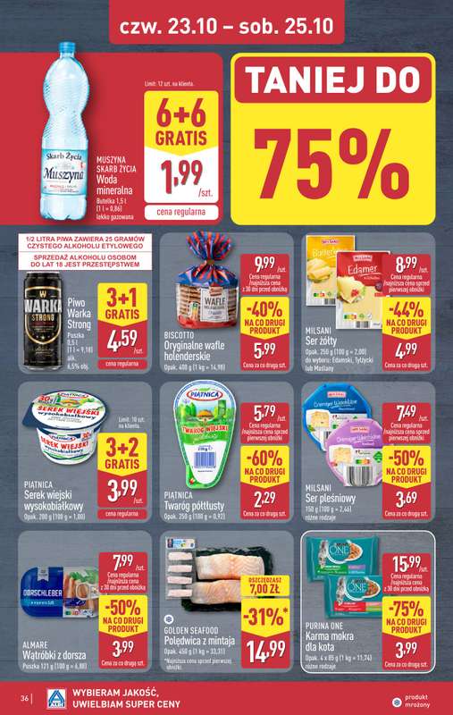 Aldi - gazetka promocyjna Pełny katalog! od poniedziałku 20.10 do soboty 25.10 - strona 36