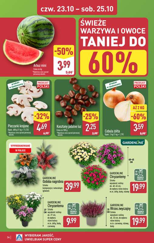 Aldi - gazetka promocyjna Pełny katalog! od poniedziałku 20.10 do soboty 25.10 - strona 34