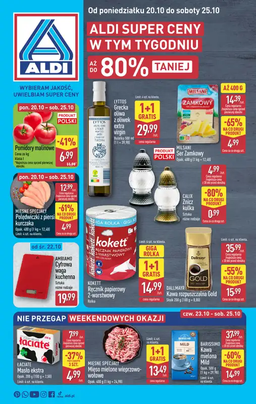 Aldi - gazetka promocyjna Pełny katalog!  