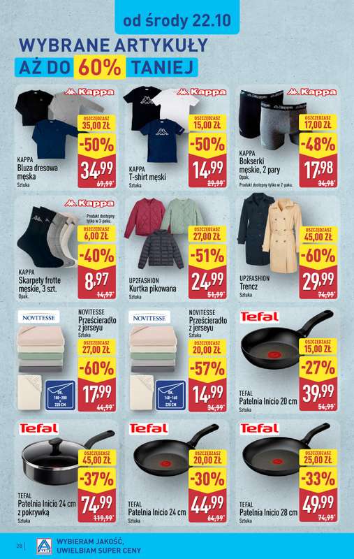 Aldi - gazetka promocyjna Pełny katalog! od poniedziałku 20.10 do soboty 25.10 - strona 28