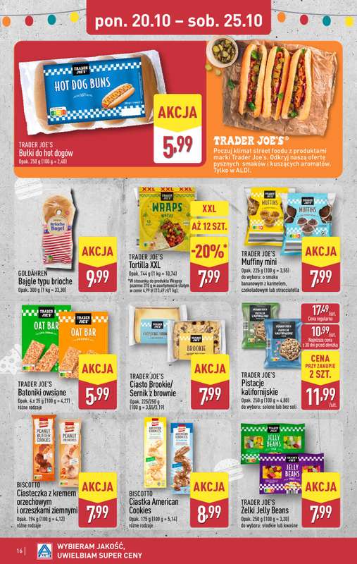 Aldi - gazetka promocyjna Pełny katalog! od poniedziałku 20.10 do soboty 25.10 - strona 16