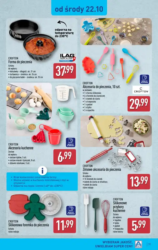 Aldi - gazetka promocyjna Pełny katalog! od poniedziałku 20.10 do soboty 25.10 - strona 31