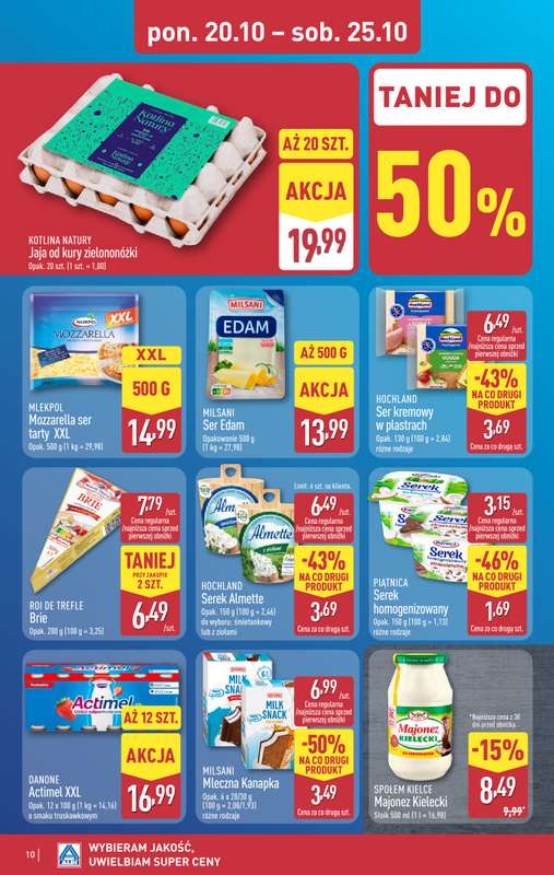 Aldi - gazetka promocyjna Pełny katalog! od poniedziałku 20.10 do soboty 25.10 - strona 10