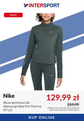 Intersport - gazetka promocyjna Do -60% na bluzy treningowe od piątku 17.10 do poniedziałku 27.10 - strona 7 Intersport - gazetka promocyjna Do -60% na bluzy treningowe od piątku 17.10 do poniedziałku 27.10 - strona 7