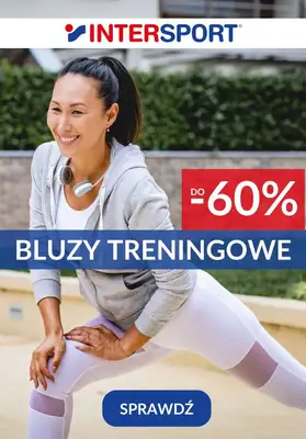 Intersport - gazetka promocyjna Do -60% na bluzy treningowe od piątku 17.10 do poniedziałku 27.10 Intersport - gazetka promocyjna Do -60% na bluzy treningowe od piątku 17.10 do poniedziałku 27.10