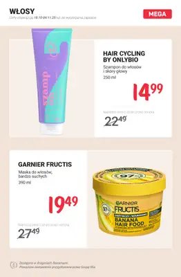 Rossmann - gazetka promocyjna MEGA promocje z nowej gazetki od piątku 17.10 do wtorku 04.11 - strona 9