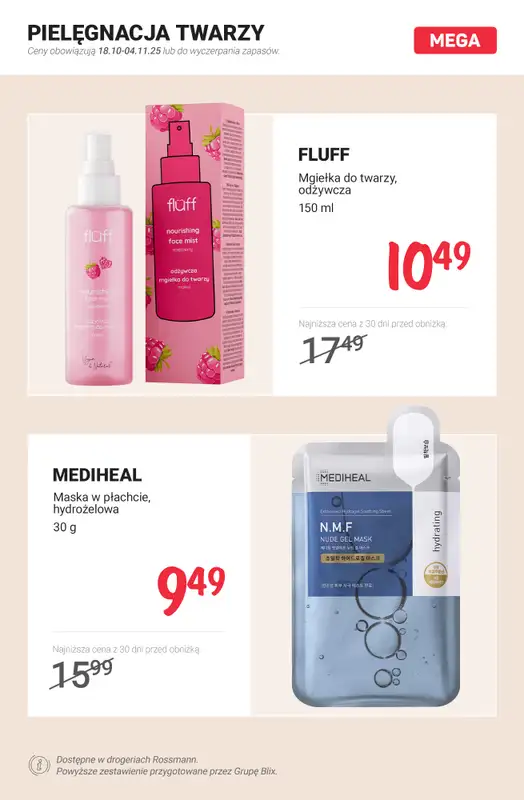 Rossmann - gazetka promocyjna MEGA promocje z nowej gazetki   - strona 3