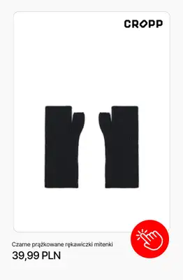 Cropp - gazetka promocyjna Akcesoria zimowe dla niej – od 19,99 zł od soboty 18.10  - strona 8