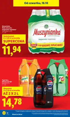Lidl - gazetka promocyjna Oferta od czwartku od czwartku 16.10 do soboty 18.10 - strona 12