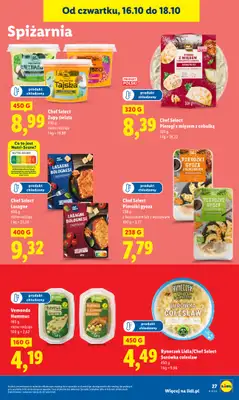 Lidl - gazetka promocyjna Oferta od czwartku od czwartku 16.10 do soboty 18.10 - strona 33