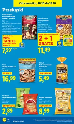 Lidl - gazetka promocyjna Oferta od czwartku od czwartku 16.10 do soboty 18.10 - strona 52