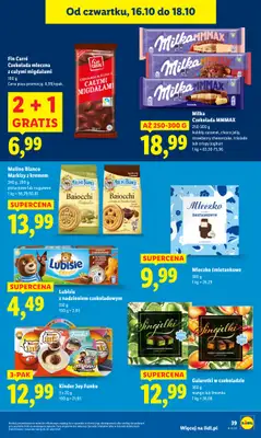 Lidl - gazetka promocyjna Oferta od czwartku od czwartku 16.10 do soboty 18.10 - strona 45