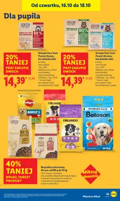 Lidl - gazetka promocyjna Oferta od czwartku od czwartku 16.10 do soboty 18.10 - strona 61