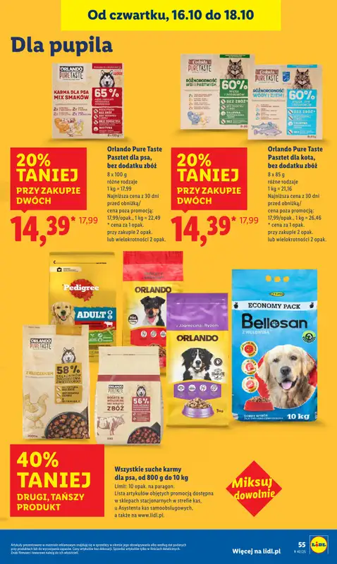 Lidl - gazetka promocyjna Oferta od czwartku od czwartku 16.10 do soboty 18.10 - strona 61