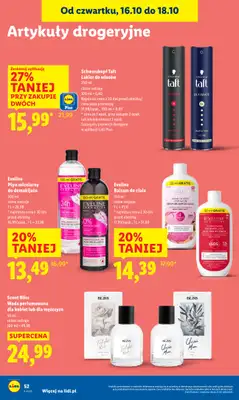 Lidl - gazetka promocyjna Oferta od czwartku od czwartku 16.10 do soboty 18.10 - strona 58