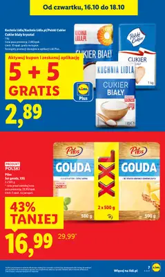 Lidl - gazetka promocyjna Oferta od czwartku od czwartku 16.10 do soboty 18.10 - strona 7