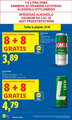 Lidl - gazetka promocyjna Oferta od czwartku od czwartku 16.10 do soboty 18.10 - strona 10