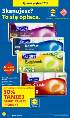 Lidl - gazetka promocyjna Oferta od czwartku od czwartku 16.10 do soboty 18.10 - strona 14